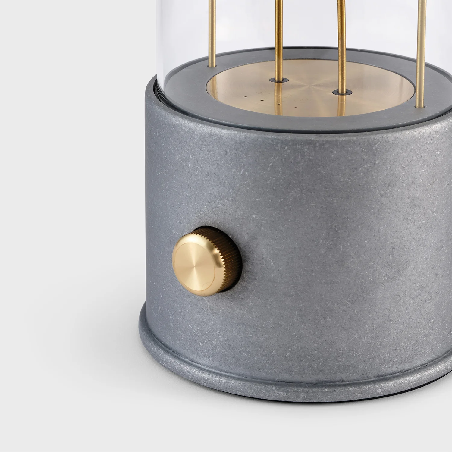 The Rugged Muse 1.0 Portable Lamp in Raw Aluminium - Set of 2 - Image 7