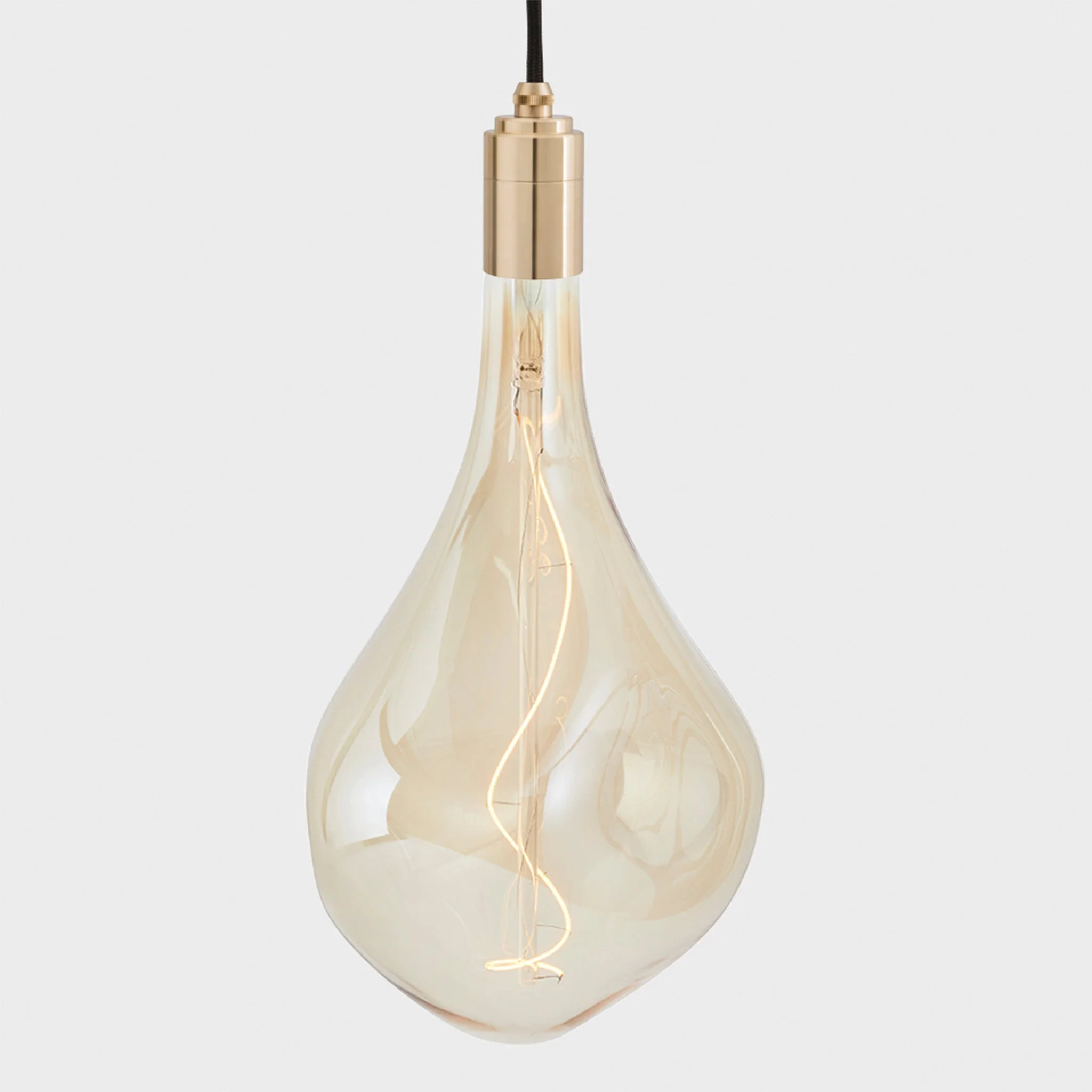 Triple Pendant in Brass + Voronoi III - Image 7