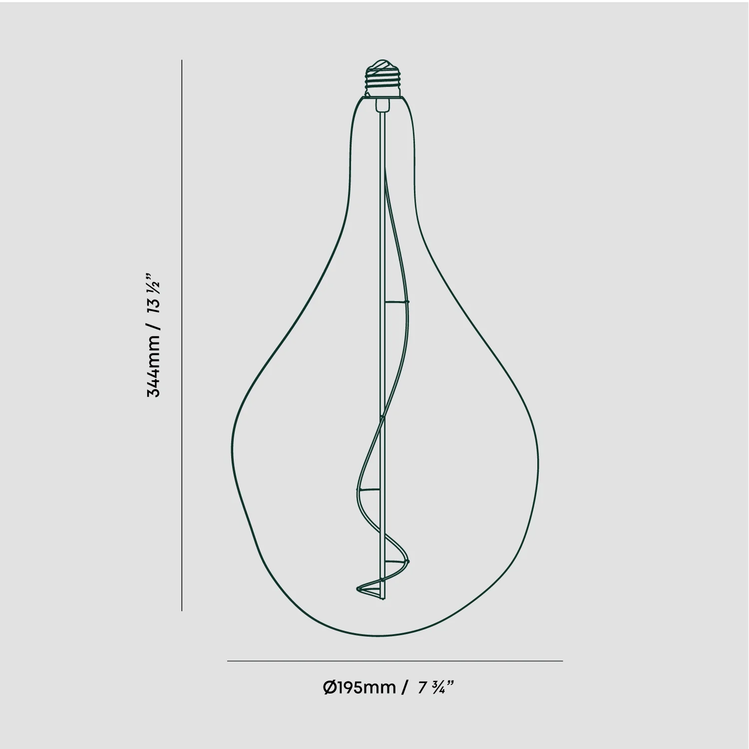 Voronoi III E27 LED Bulb - Image 5