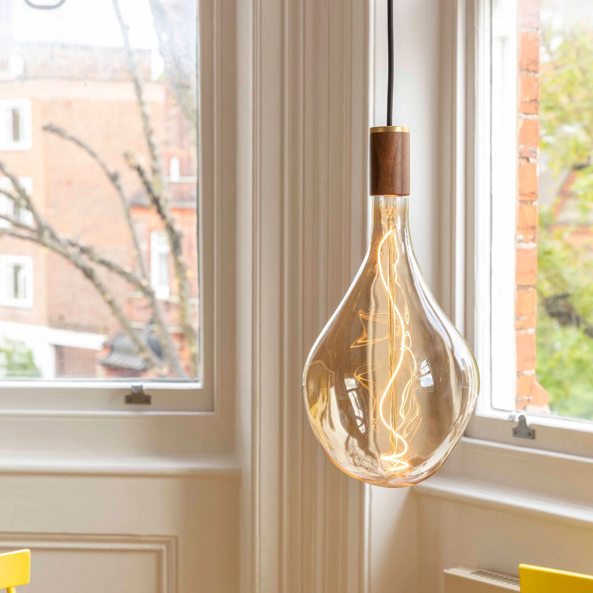 Voronoi III Pendant Light in Oak - Image 5